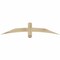 Ekena Millwork Bellingham Rough Sawn Timber Gable Bracket, Douglas Fir, 60"W x 12"H x 2"D x 4"F, 5/12 Pitch GBW060X12X0204BEL00RDF - alternate 1